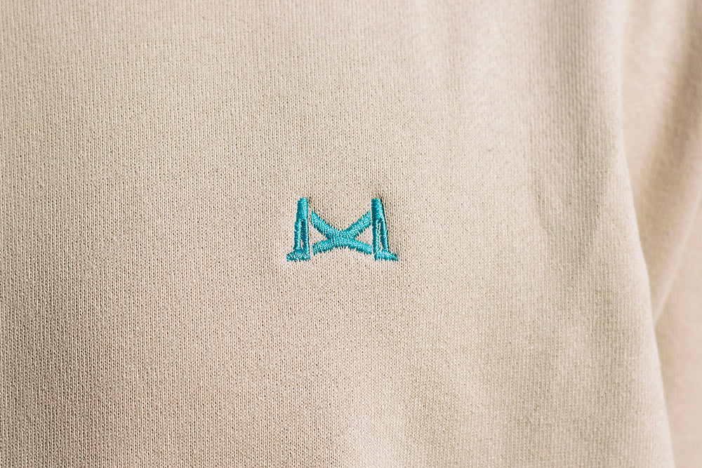 embroidered bridge hoodie